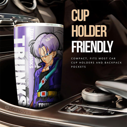 Trunks Tumbler Cup Custom Dragon Ball Anime Car Accessories - Gearcarcover - 2