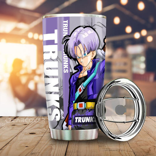 Trunks Tumbler Cup Custom Dragon Ball Anime Car Accessories - Gearcarcover - 1