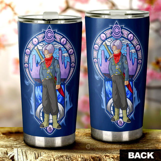 Trunks Tumbler Cup Custom Dragon Ball Car Interior Accessories - Gearcarcover - 2