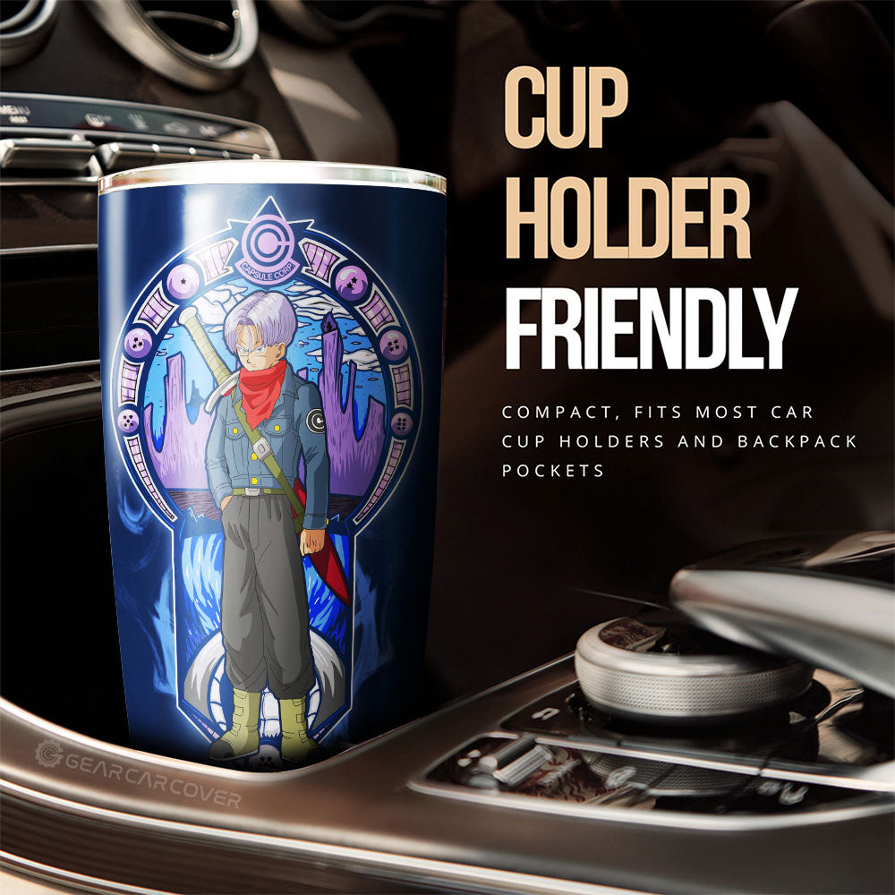 Trunks Tumbler Cup Custom Dragon Ball Car Interior Accessories - Gearcarcover - 3