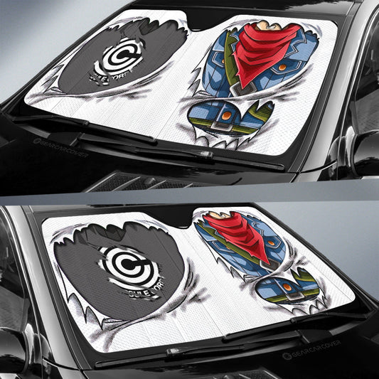 Trunks Uniform Car Sunshade Custom Dragon Ball Anime - Gearcarcover - 2