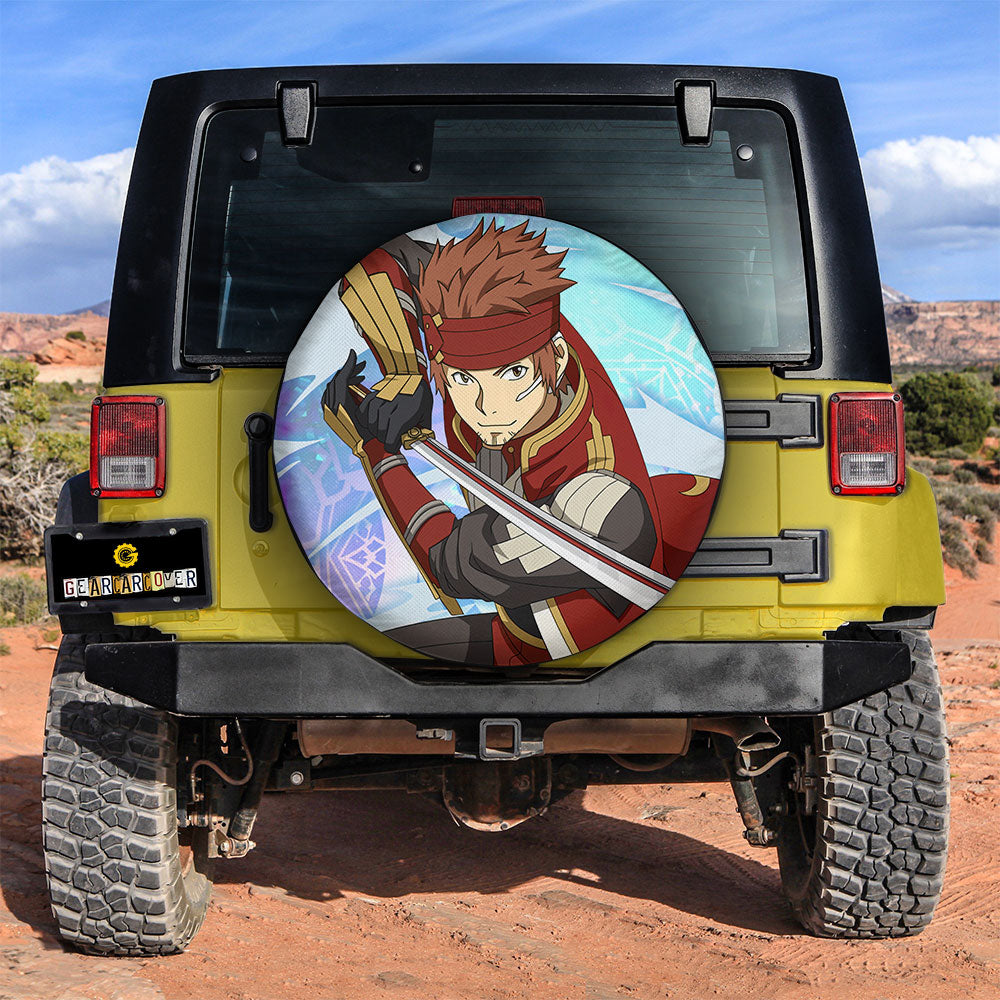 Tsuboi Ryoutarou Klein Spare Tire Covers Custom Sword Art Online Anime Car Accessories - Gearcarcover - 3