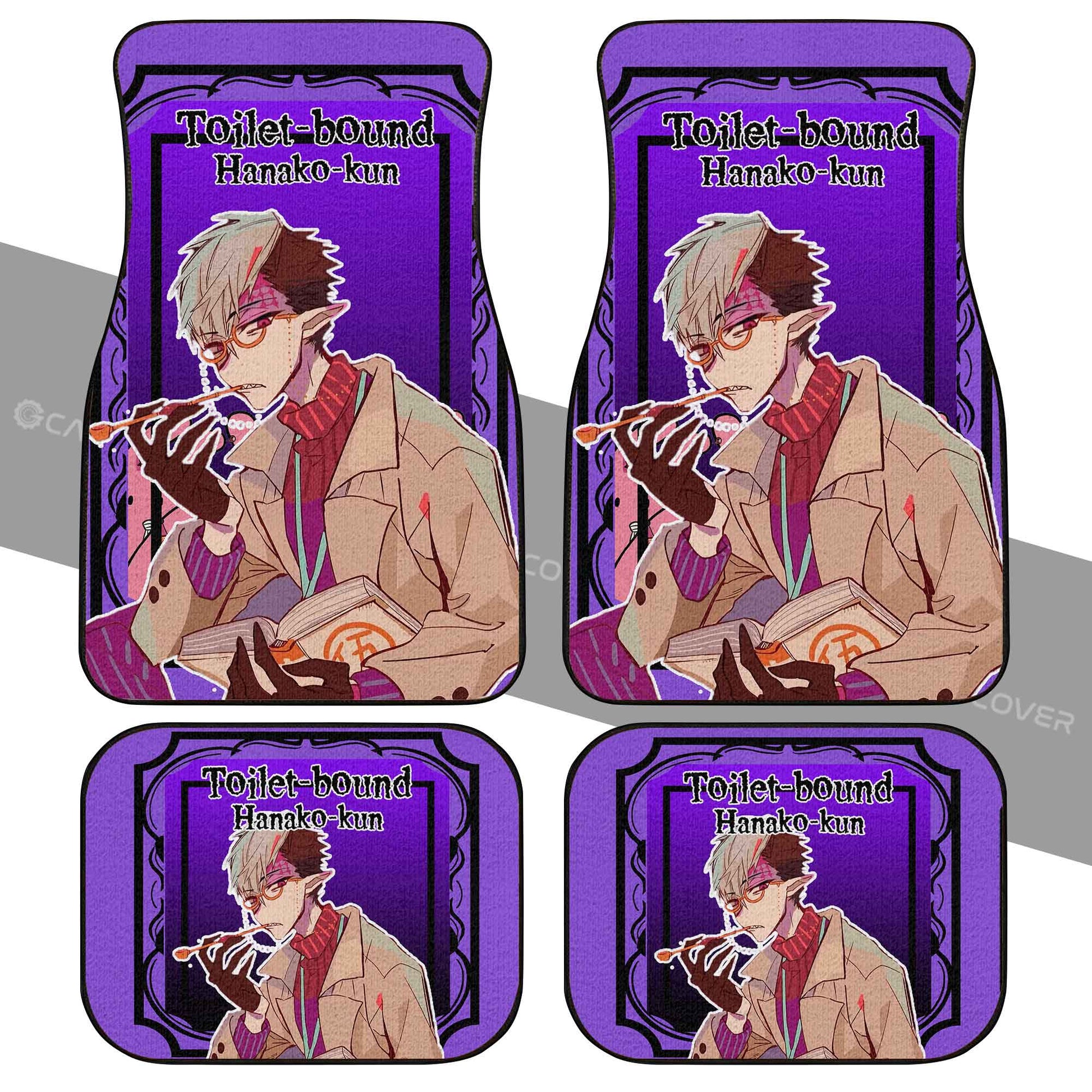Tsuchigomori Car Floor Mats Custom Anime Toilet-Bound Hanako-kun Car Accessories - Gearcarcover - 2