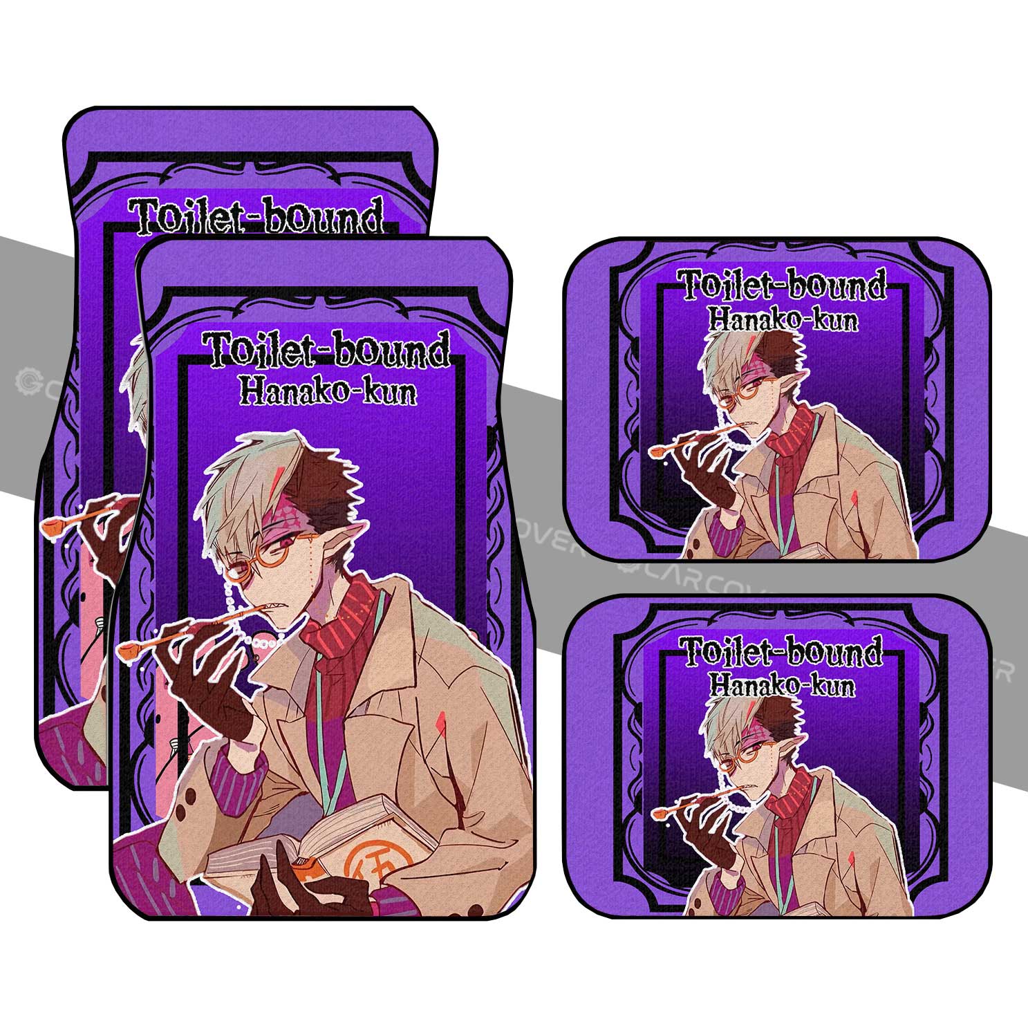 Tsuchigomori Car Floor Mats Custom Anime Toilet-Bound Hanako-kun Car Accessories - Gearcarcover - 1