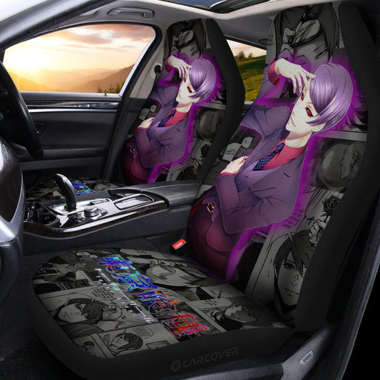 Tsukiyama Shuu Car Seat Covers Custom Anime Tokyo Ghoul Car Interior Accessories - Gearcarcover - 2