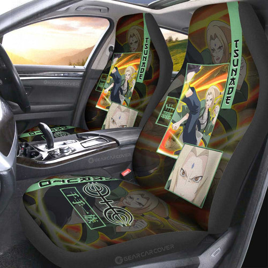Tsunade Car Seat Covers Custom Anime Car Accessories - Gearcarcover - 2