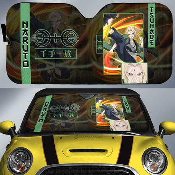 Tsunade Car Sunshade Custom Anime Car Accessories - Gearcarcover - 1