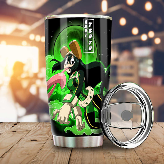 Tsuyu Asui Tumbler Cup Custom Anime My Hero Academia Car Interior Accessories - Gearcarcover - 1