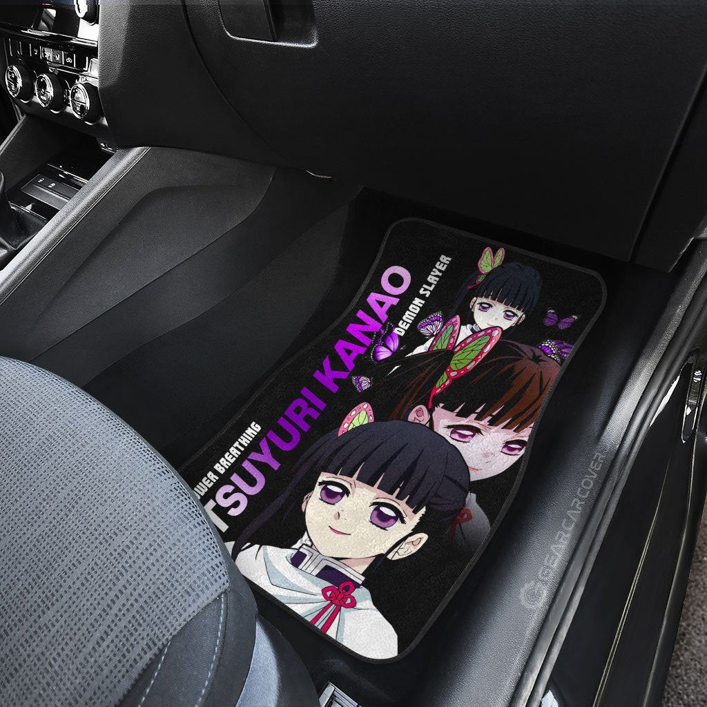 Tsuyuri Kanao Car Floor Mats Custom Demon Slayer Anime - Gearcarcover - 4