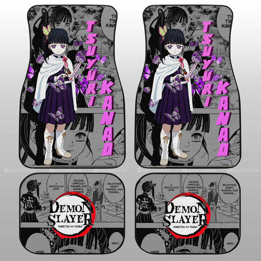 Tsuyuri Kanao Car Floor Mats Custom Demon Slayer Anime Mix Mangas - Gearcarcover - 2