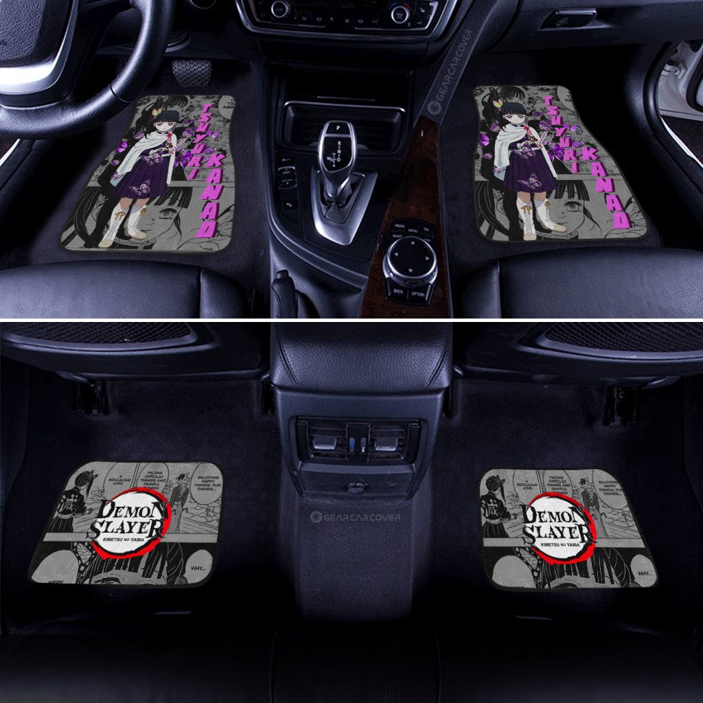 Tsuyuri Kanao Car Floor Mats Custom Demon Slayer Anime Mix Mangas - Gearcarcover - 3