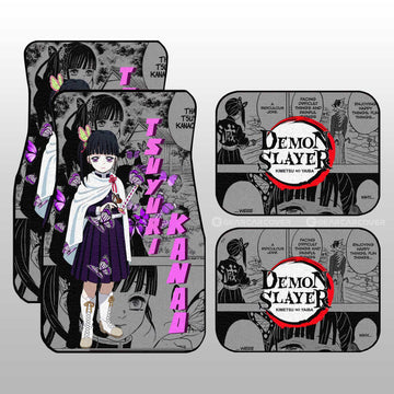 Tsuyuri Kanao Car Floor Mats Custom Demon Slayer Anime Mix Mangas - Gearcarcover - 1