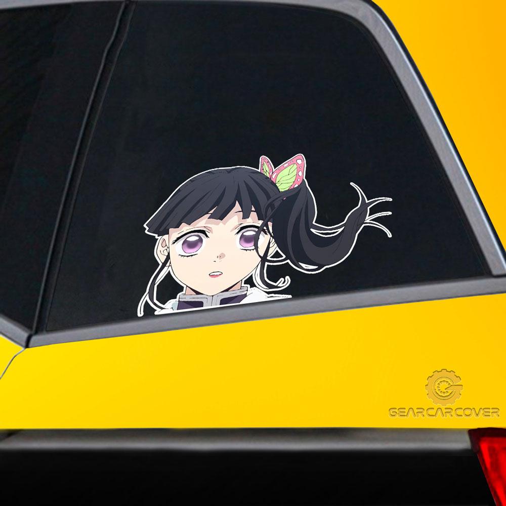 Tsuyuri Kanao Car Sticker Custom Demon Slayer Anime Car Accessories - Gearcarcover - 2