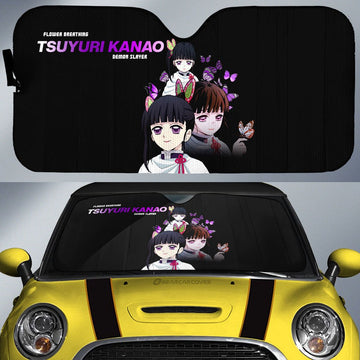 Tsuyuri Kanao Car Sunshade Custom Demon Slayer Anime - Gearcarcover - 1