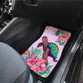 Turtle Car Floor Mats Custom Beautiful Flower Car Accessories - Gearcarcover - 4