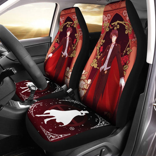 Tuxedo Car Seat Covers Custom Sailor Moon Anime Car Accessories - Gearcarcover - 1