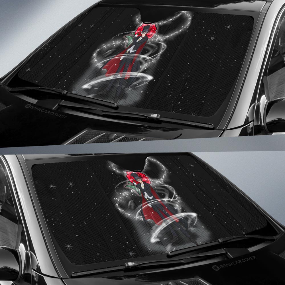 Tuxedo Mask Car Sunshade Custom Sailor Moon Anime Car Interior Accessories - Gearcarcover - 3