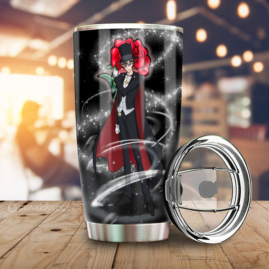 Tuxedo Mask Tumbler Cup Custom Sailor Moon Anime Car Interior Accessories - Gearcarcover - 1