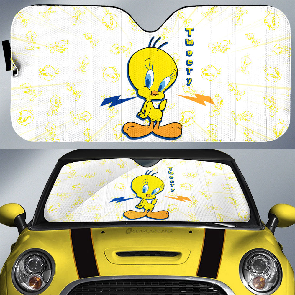 Tweety Car Sunshade Custom Cartoon Car Accessories - Gearcarcover - 1