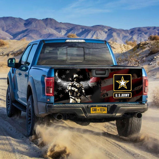 US Army Truck Tailgate Decal Custom American Soldier Car Accessories - Gearcarcover - 2