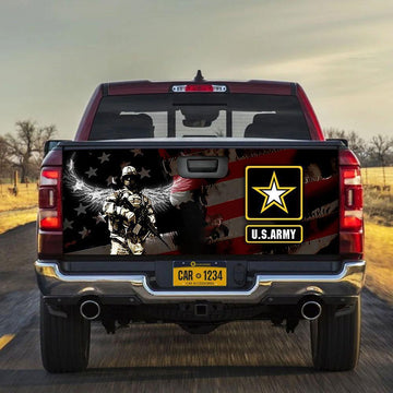 US Army Truck Tailgate Decal Custom American Soldier Car Accessories - Gearcarcover - 1