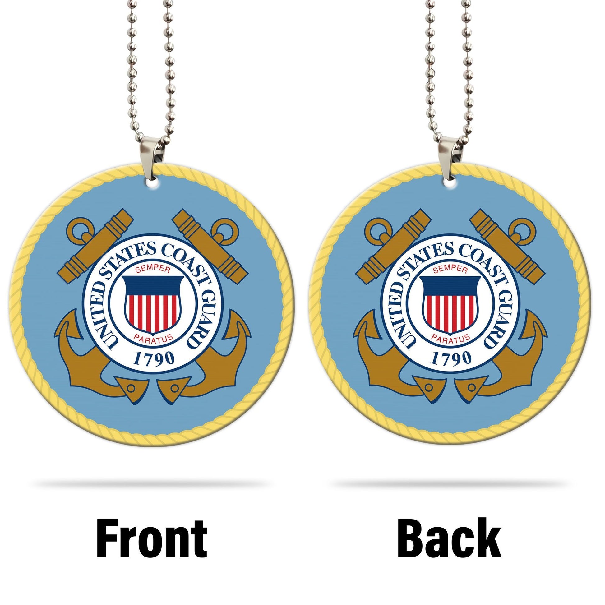 US Coast Guard Ornament Custom Military Car Interior Accessories - Gearcarcover - 3