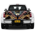 US Flag Bald Eagle Truck Tailgate Decal Custom Patriotic Car Accessories - Gearcarcover - 1