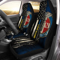 US Flag RN Nurse Car Seat Covers Custom Name Registered Nurse Car Accessories - Gearcarcover - 4