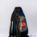 US Flag RN Nurse Car Seat Covers Custom Name Registered Nurse Car Accessories - Gearcarcover - 5