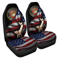 US Marine Corps Car Seat Covers Custom American Flag Best Idea Car Accessories - Gearcarcover - 3