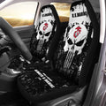 US Marine Corps Car Seat Covers Custom Punisher Skull Car Interior Accessories - Gearcarcover - 1