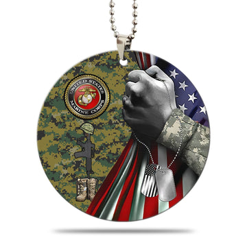US Marine Corps Ornament Custom Image Car Interior Accessories - Gearcarcover - 1