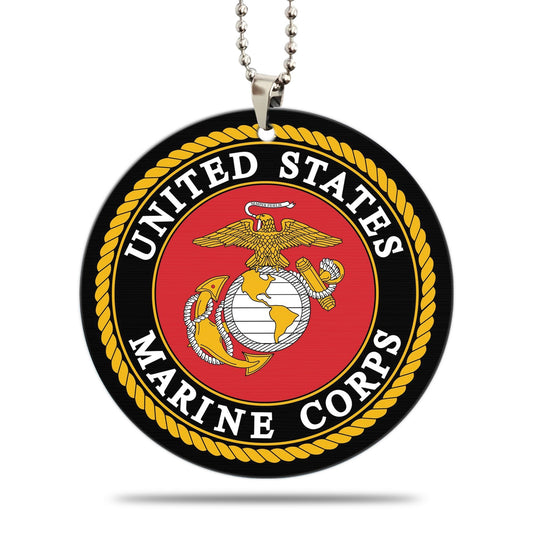 US Marine Corps Ornament Custom Military Car Interior Accessories - Gearcarcover - 1