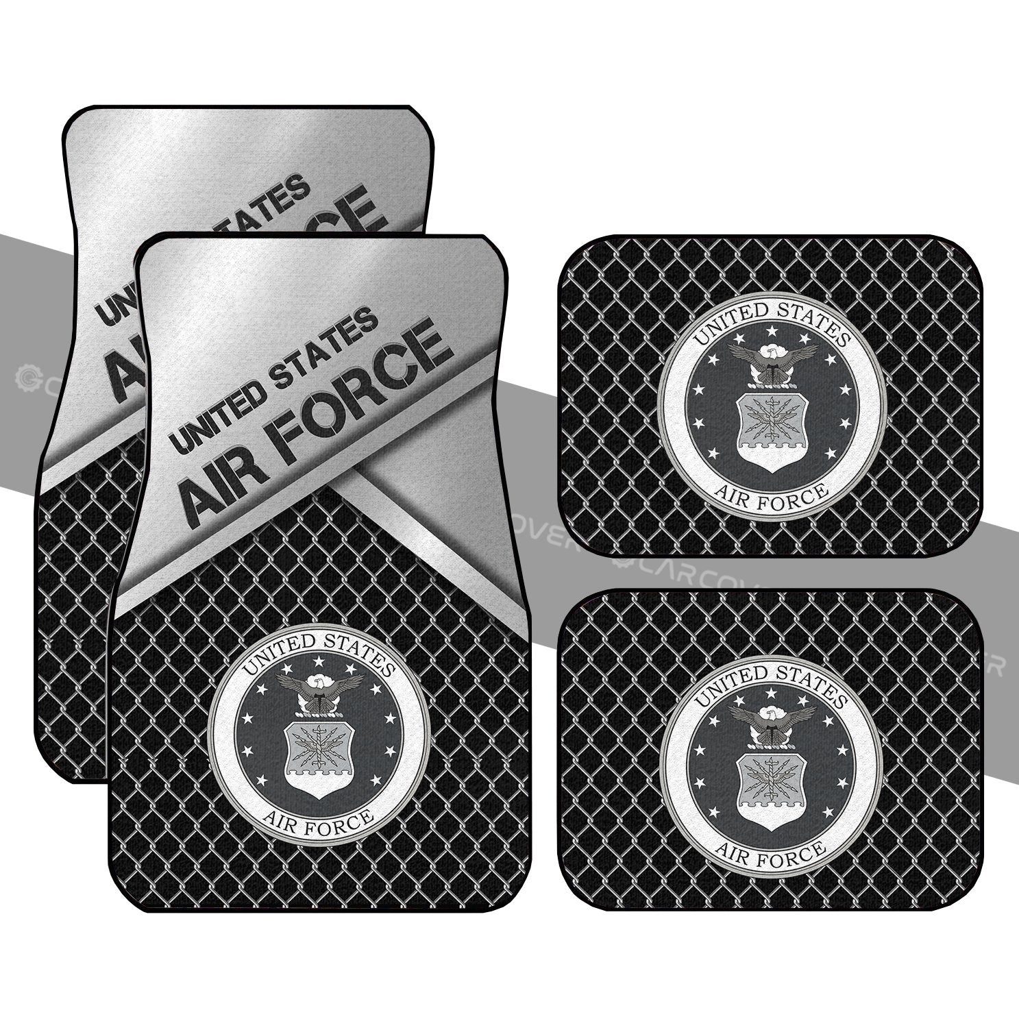 US Military Air Force Car Floor Mats Custom Car Interior Accessories - Gearcarcover - 1