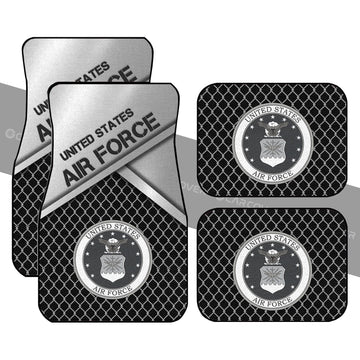 US Military Air Force Car Floor Mats Custom Car Interior Accessories - Gearcarcover - 1