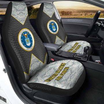 US Military Air Force Car Seat Covers Custom Car Accessories - Gearcarcover - 1