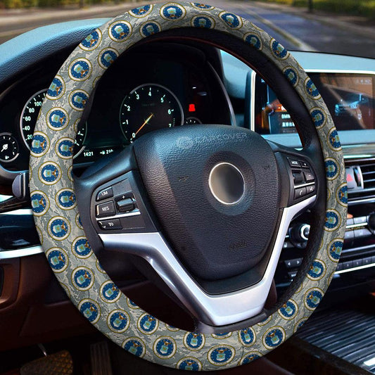 US Military Air Force Steering Wheel Cover Custom Car Accessories - Gearcarcover - 1