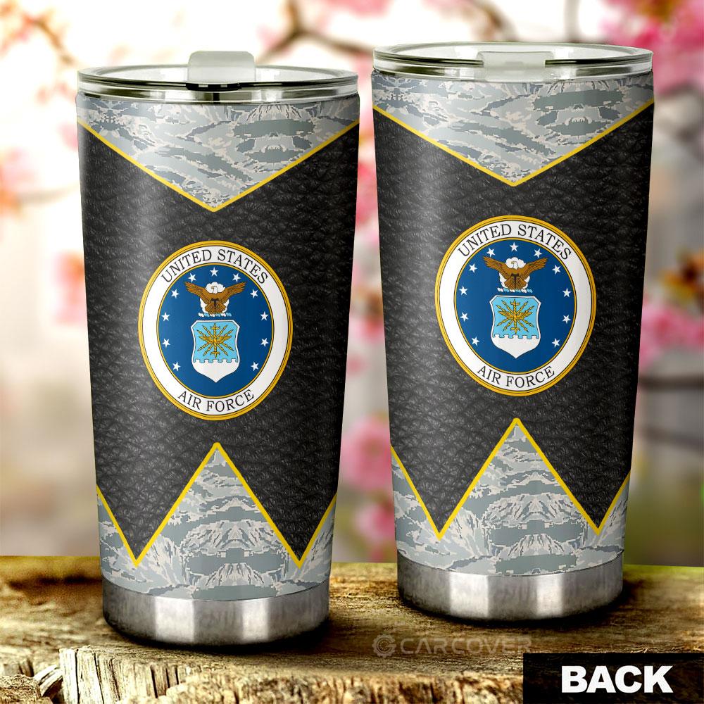 US Military Air Force Tumbler Cup Custom Car Accessories - Gearcarcover - 3