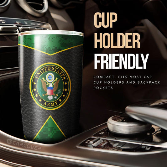 US Military Army Tumbler Cup Custom Car Accessories - Gearcarcover - 2