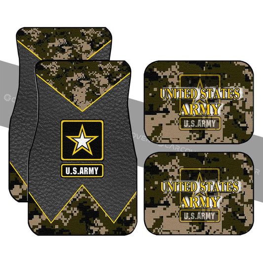 US Military Car Floor Mats Custom U.S Army Car Accessories - Gearcarcover - 1