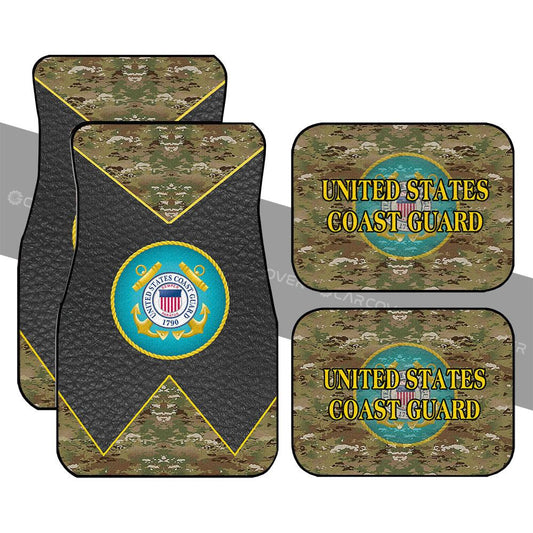 US Military Coast Guard Car Floor Mats Custom Car Accessories - Gearcarcover - 1