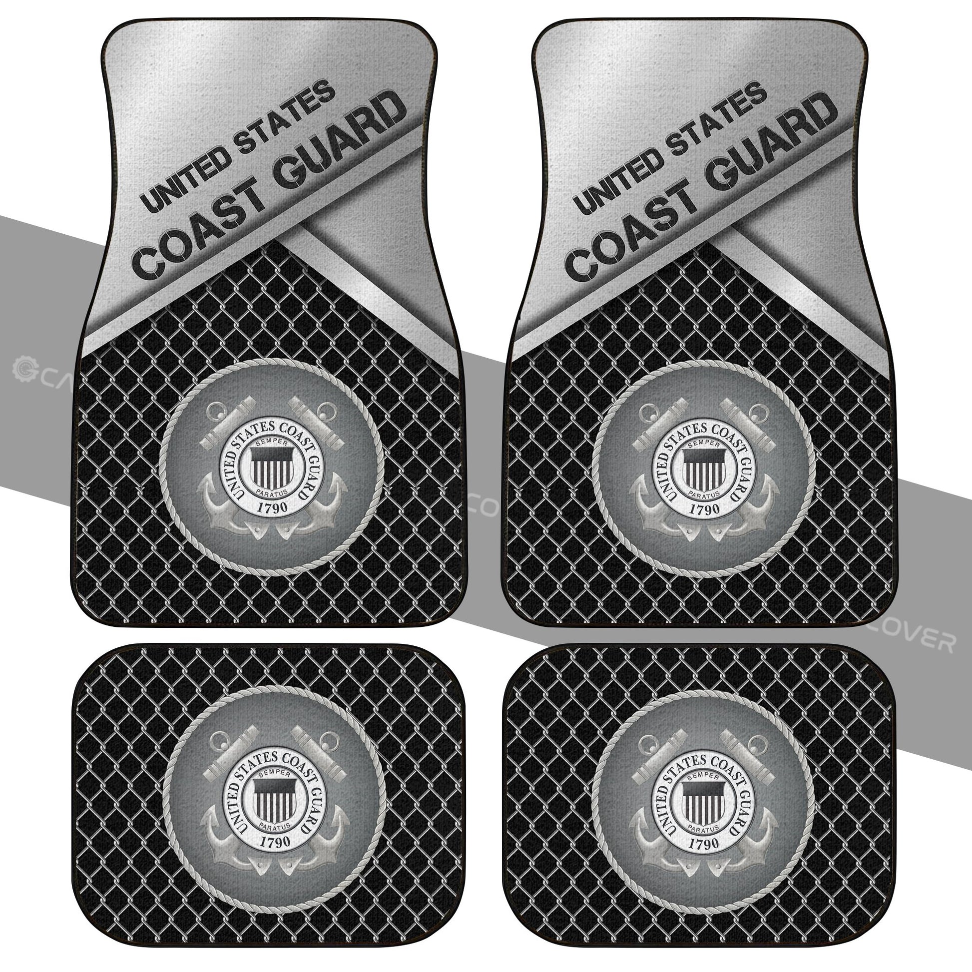 US Military Coast Guard Car Floor Mats Custom Car Interior Accessories - Gearcarcover - 2