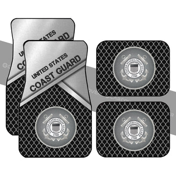 US Military Coast Guard Car Floor Mats Custom Car Interior Accessories - Gearcarcover - 1