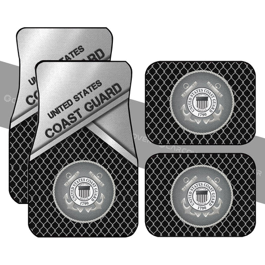 US Military Coast Guard Car Floor Mats Custom Car Interior Accessories - Gearcarcover - 1