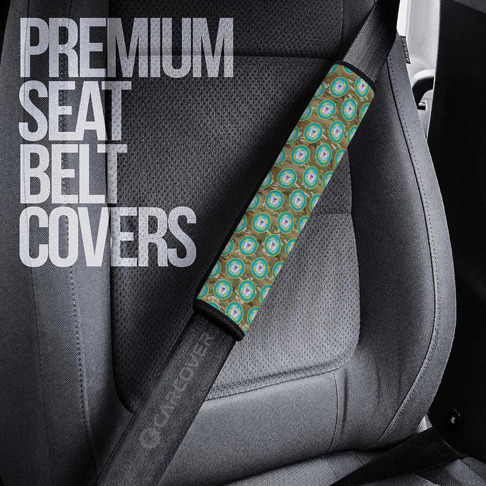 US Military Coast Guard Seat Belt Covers Custom Car Accessories - Gearcarcover - 3