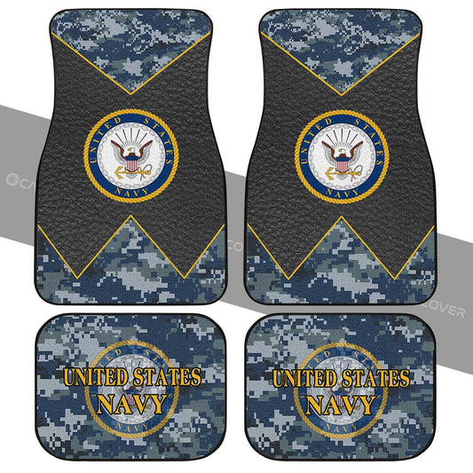 US Military Navy Car Floor Mats Custom Car Accessories - Gearcarcover - 2