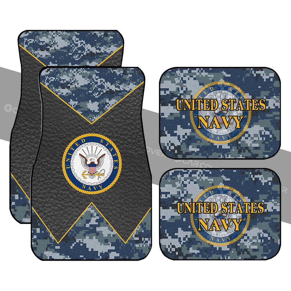 US Military Navy Car Floor Mats Custom Car Accessories - Gearcarcover - 1