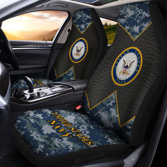 US Military Navy Car Seat Covers Custom Car Accessories - Gearcarcover - 2