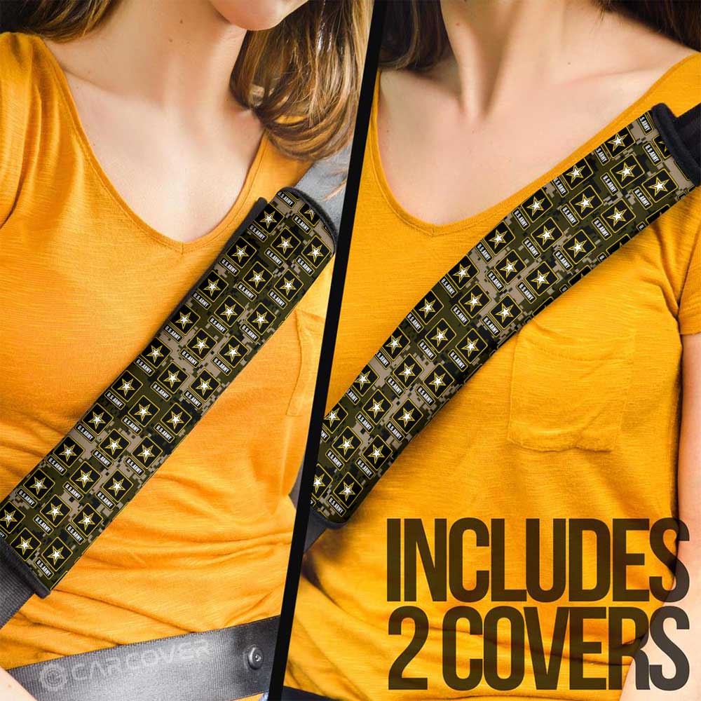 US Military Seat Belt Covers Custom U.S Army Car Accessories - Gearcarcover - 2