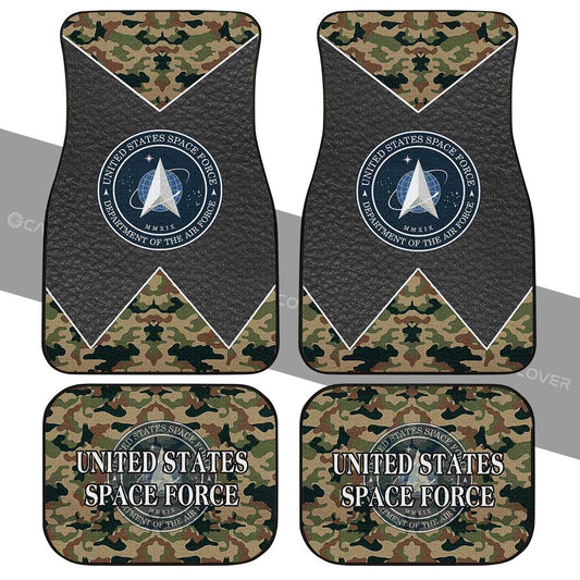 US Military Space Force Car Floor Mats Custom Car Accessories - Gearcarcover - 2